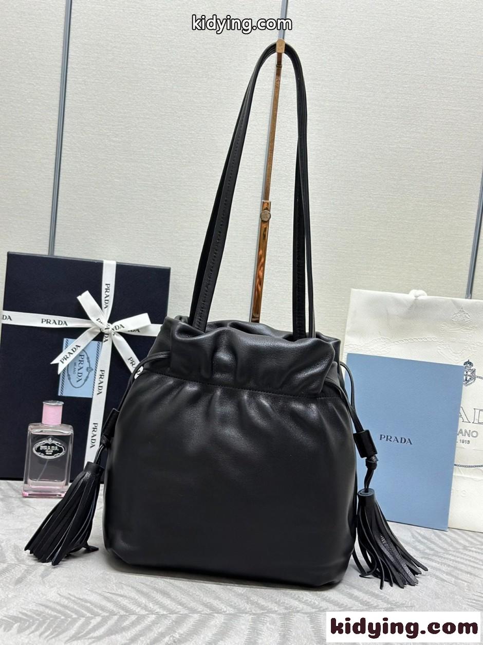 プラダ スーパーコピー ナッパレザー ショルダーバッグ 1BG541 ブラック-1
