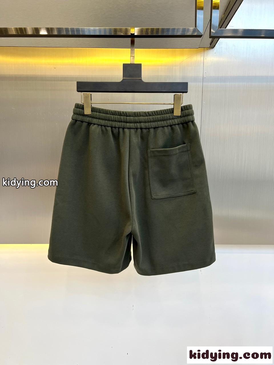 定番 カジュアル ショートパンツ ルイ・ヴィトン パンツ 偽物 グリーン-2