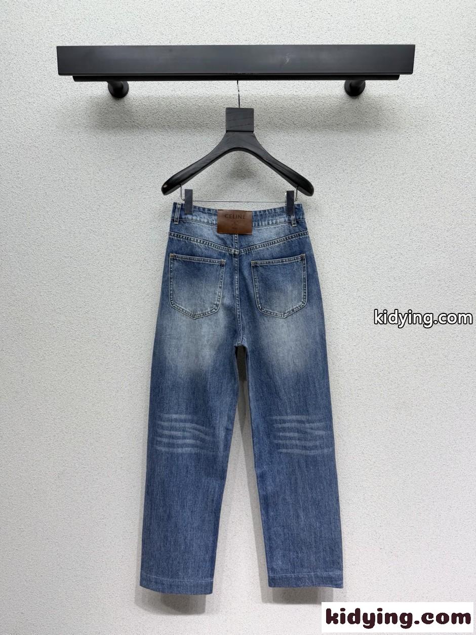 おしゃれ 合わせやすい デニムパンツ セリーヌ ジーンズ コピー レディース-3