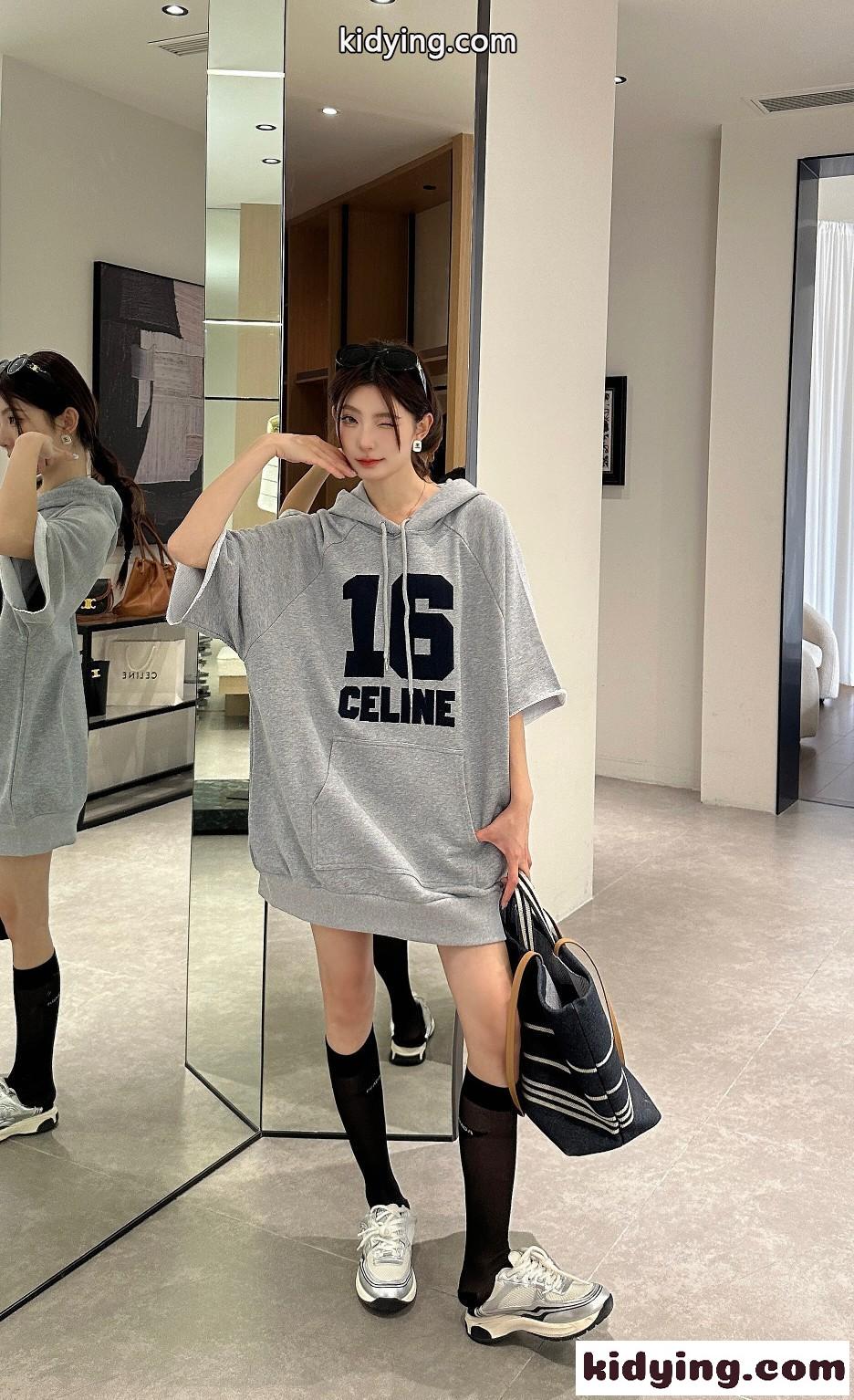 大人気 CELINE 16 フーディー セリーヌ パーカー コピー カジュアル おしゃれ 春夏-3