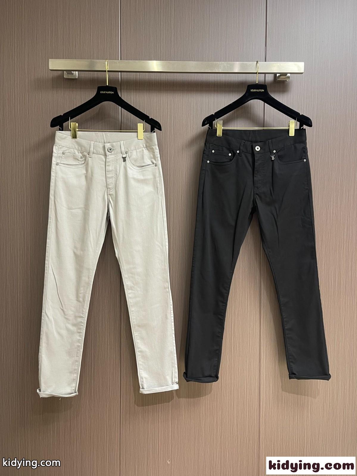 バーバリー パンツ コピー 上品 カジュアル メンズ スラックス ロングパンツ-1