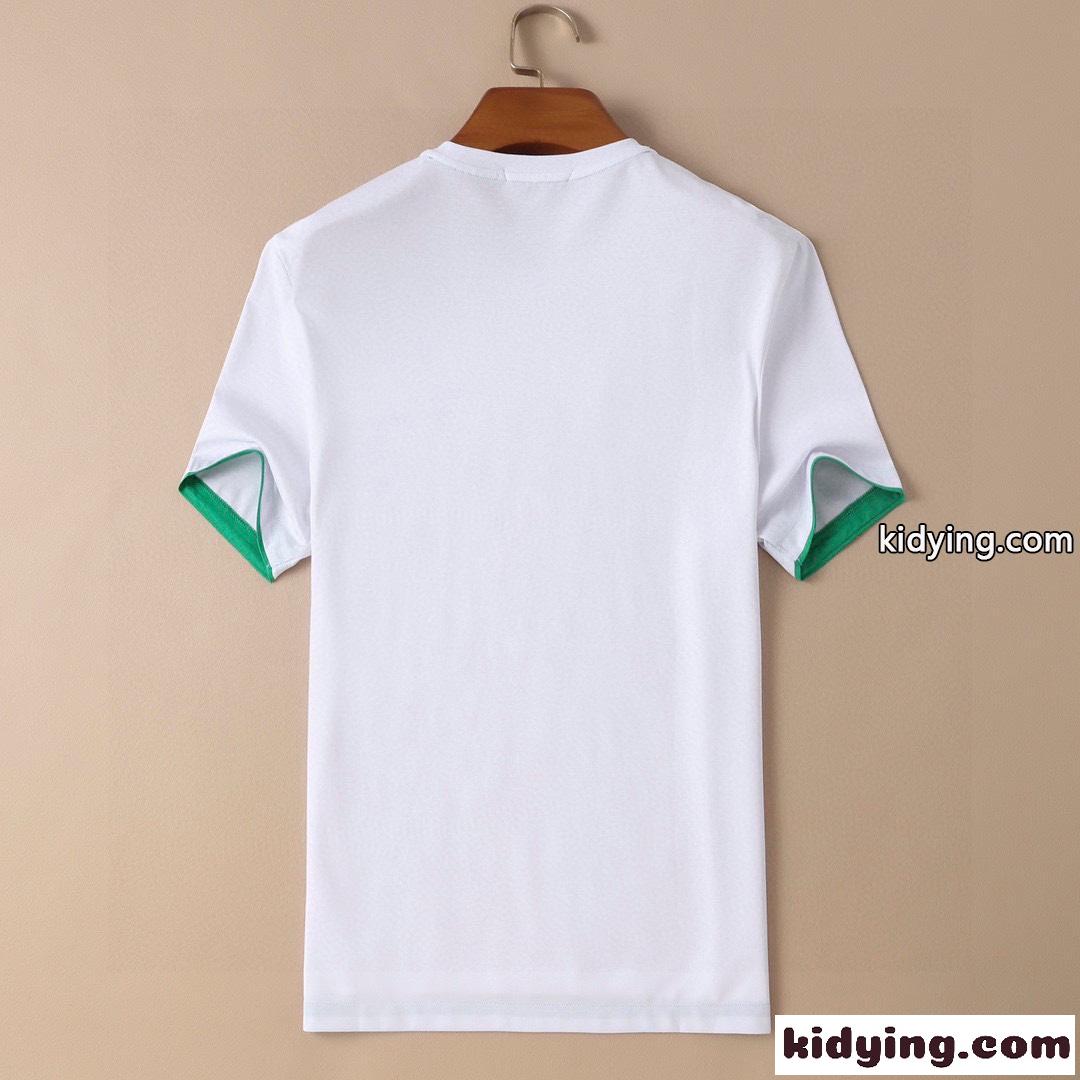 おしゃれ カジュアル メンズ ボッテガヴェネタ tシャツ コピー 半袖 トップス 着心地いい クルーネック-0