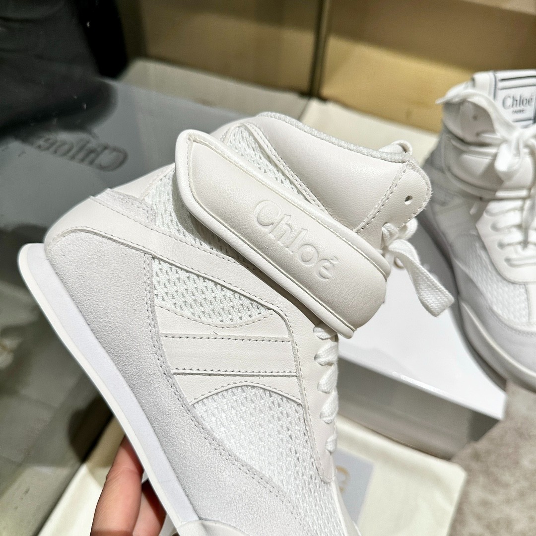 クロエ スニーカー スーパーコピー CHLOÉ KICK ハイトップ スニーカー-3