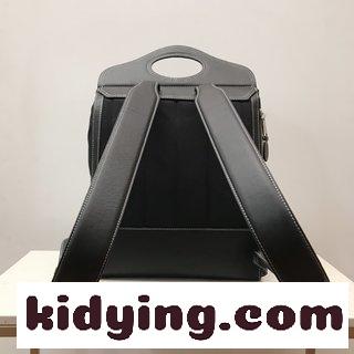 ナイロン素材を厳選して作って 編明線皮革生地を組み合わせて裁断する バーバリー バッグ 売る コピー-1