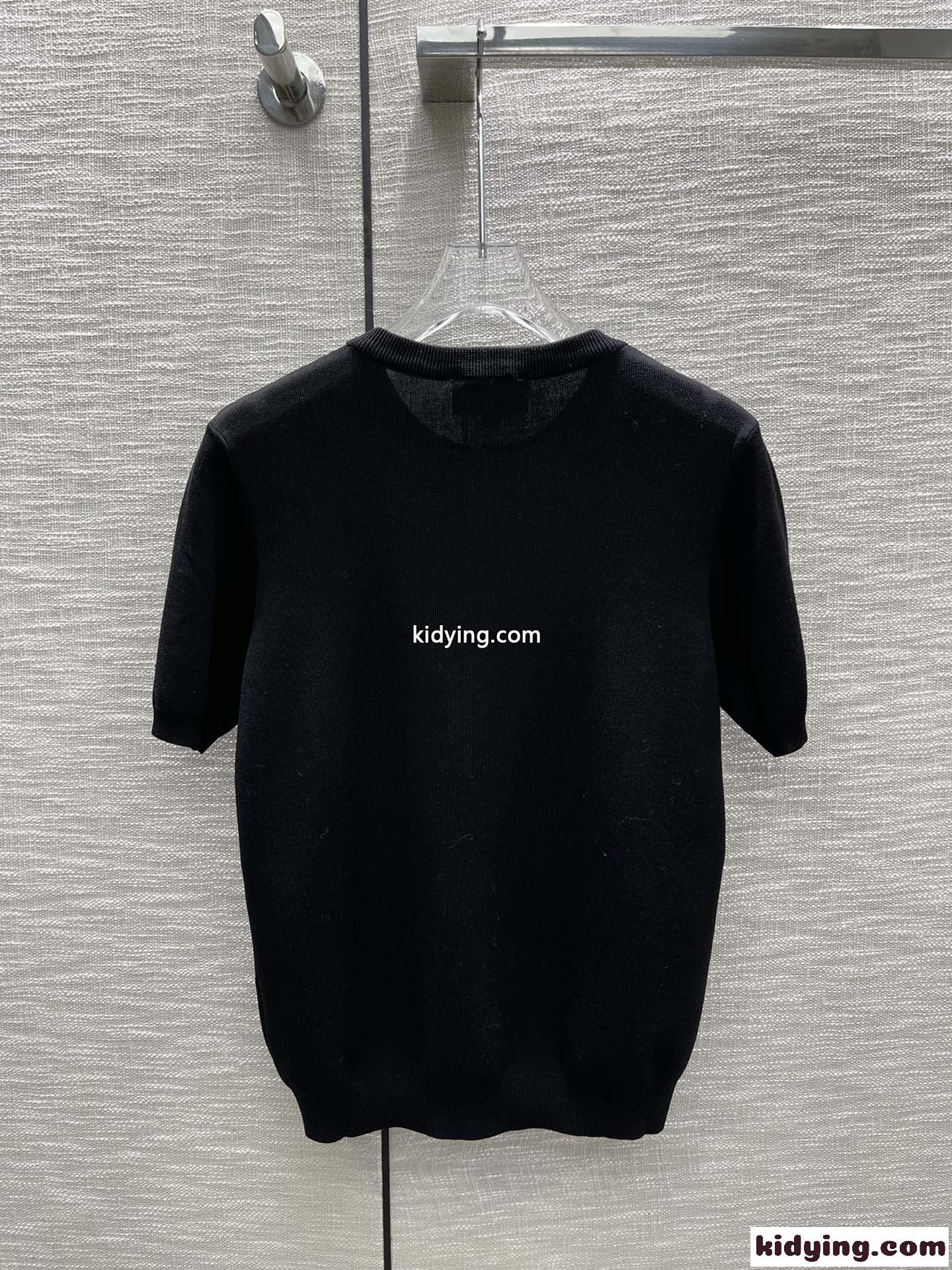 フェミニン 上品 おしゃれ 半袖 カットソー シャネル tシャツ コピー 春夏 人気 ロゴ トップス-5
