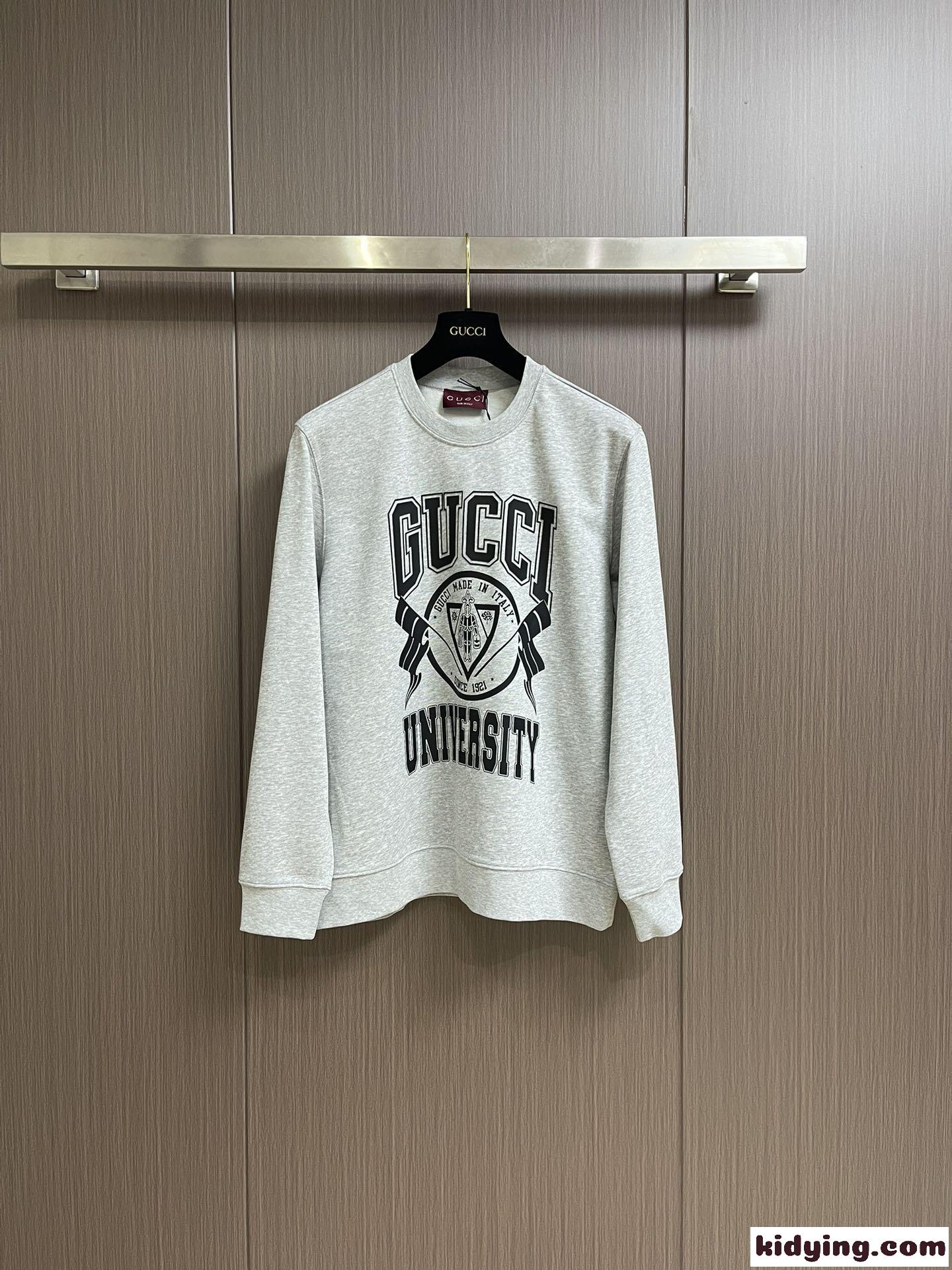 グッチ Tシャツ コピー プリント コットン スウェットシャツ ユニセックス-2