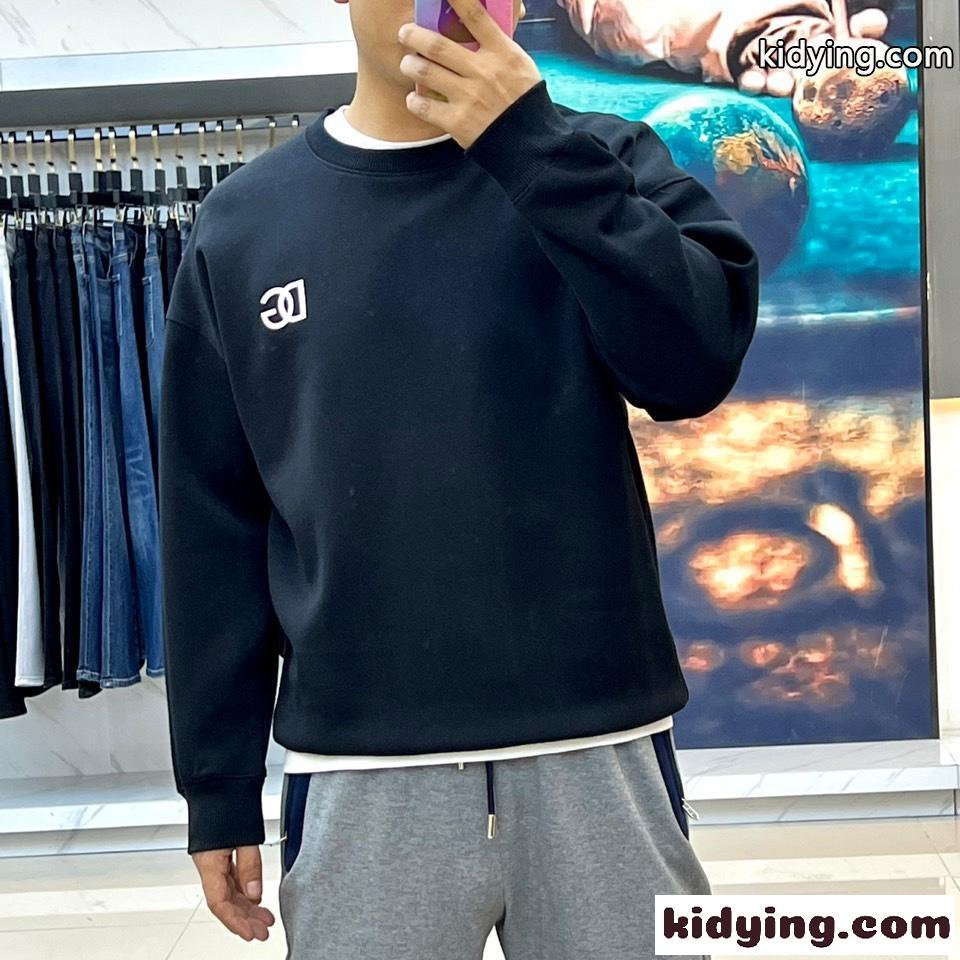 ドルチェ&ガッバーナ Tシャツ コピ シンプル DGロゴ クルーネック スウェットシャツ-2