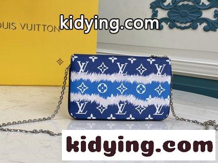 ルイ・ヴィトン バッグ 安い コピー Monogram帆布はカラフルなプリントをレンダリングして,ポケットと取り外し可能な肩ベルトに柔軟な機能を追加します-3