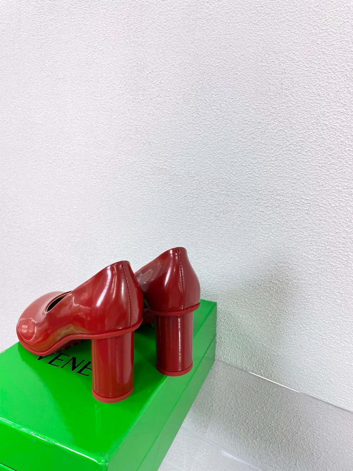 人気 エレガント アトミック パンプス ボッテガ・ヴェネタ パンプス コピー レッド-2