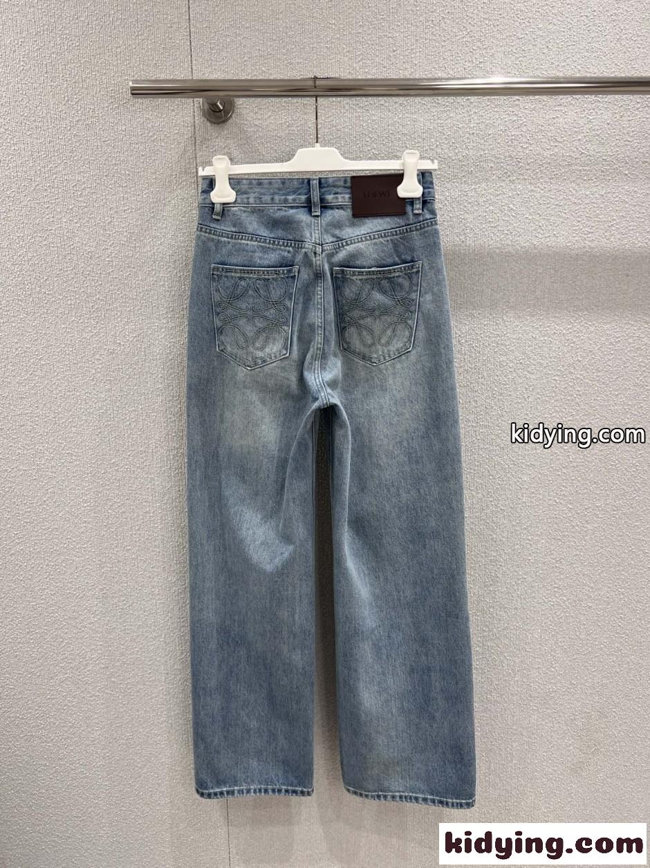 合わせやすい アナグラム デニムパンツ ロエベ ジーンズ コピー-2