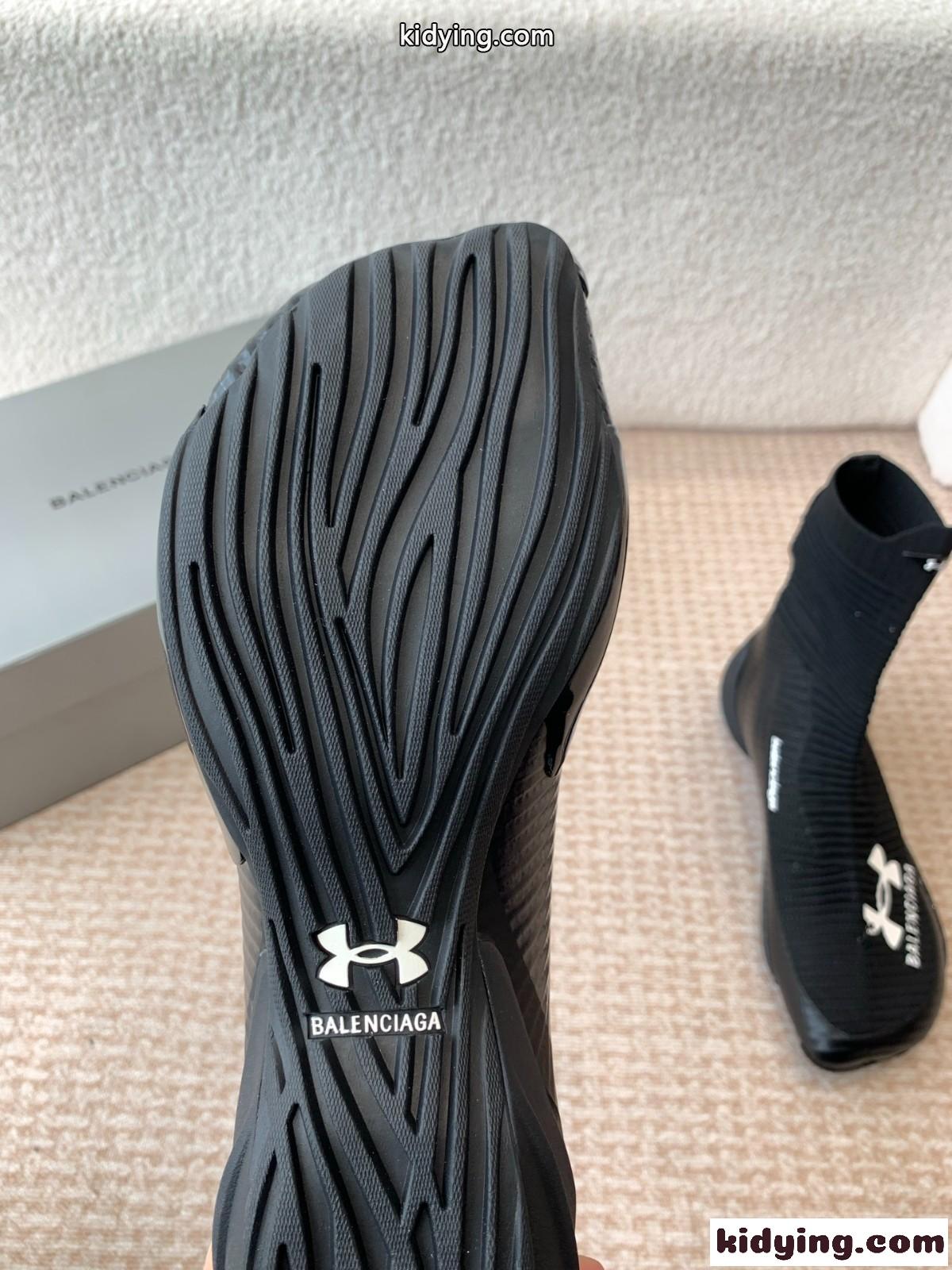 Balenciaga X Under Armour Hyper スニーカー スーパーコピー ブラック-4