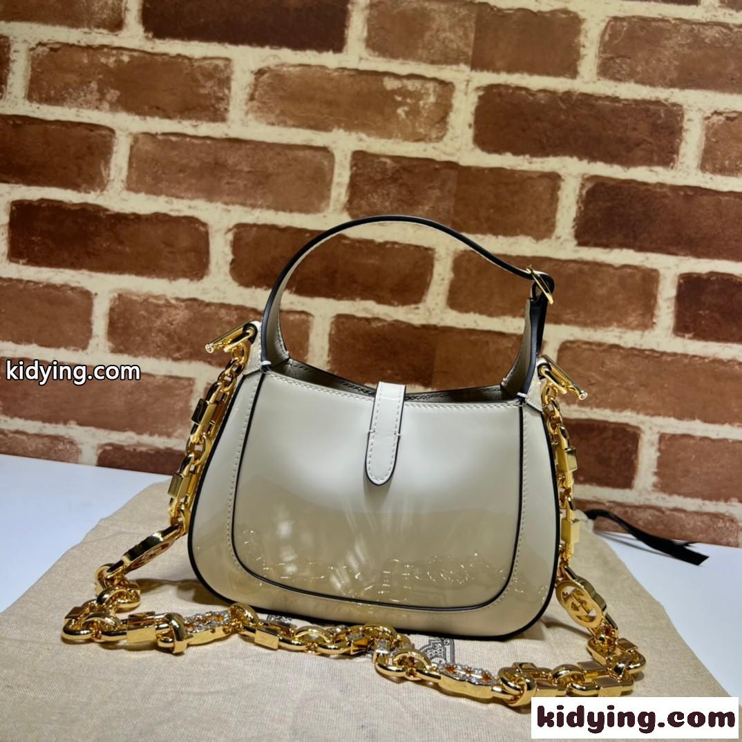 GUCCI グッチ ジャッキー 1961 スモール ショルダーバッグ スーパーコピー ホワイト-1