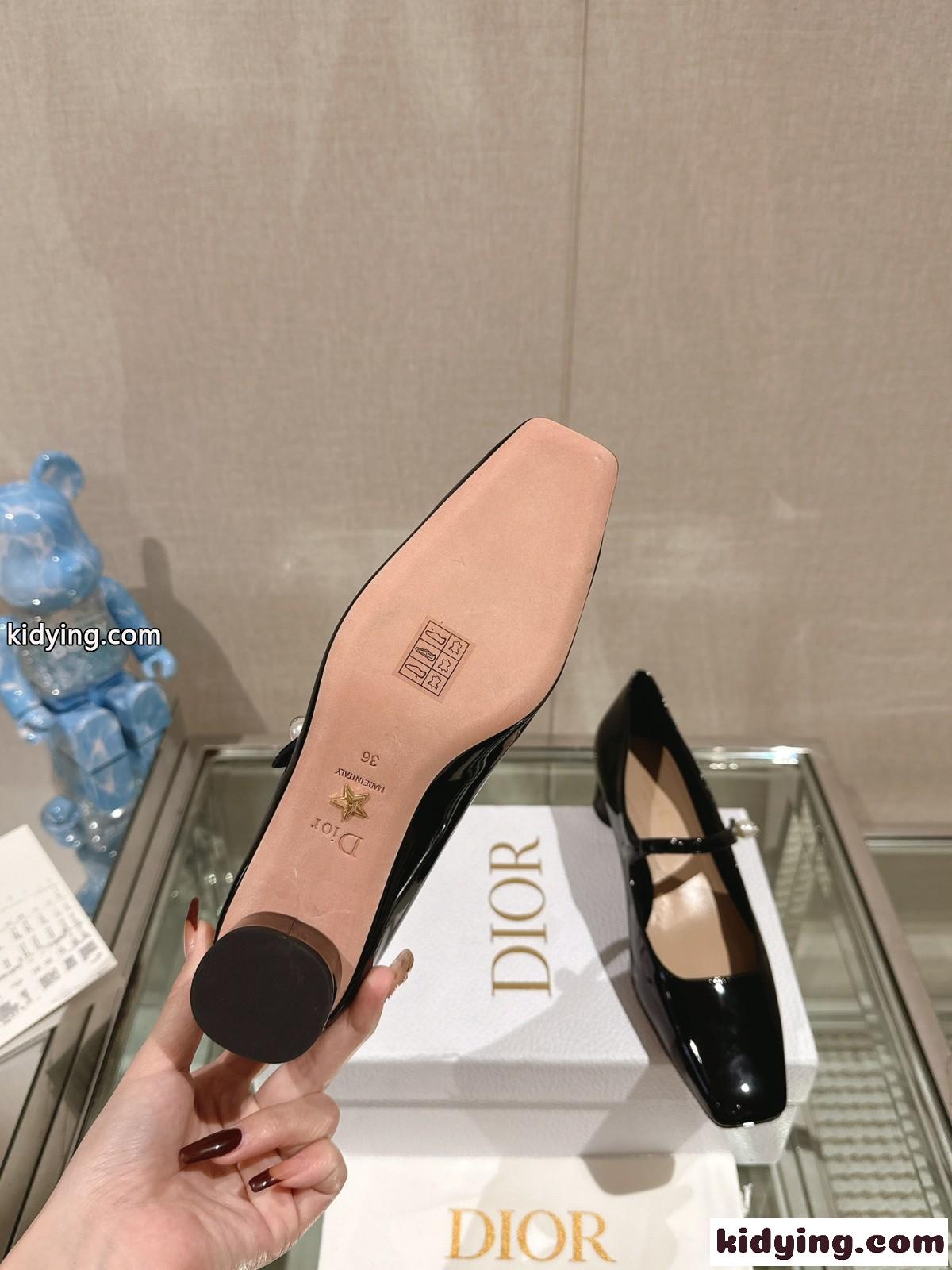 クリスチャン・ディオール シューズ コピー JOLIE DIOR パンプス 3.5cm ブラック-3