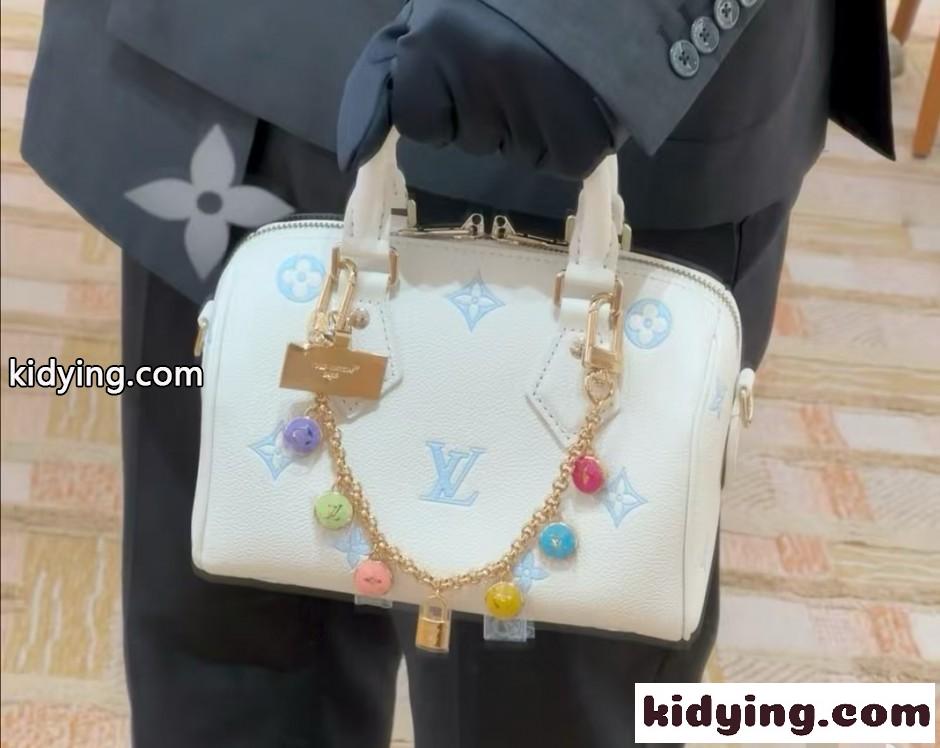 M03459 バッグチャーム･LV コンフェッティ チェーン ルイ・ヴィトン キーホルダー 偽物-4