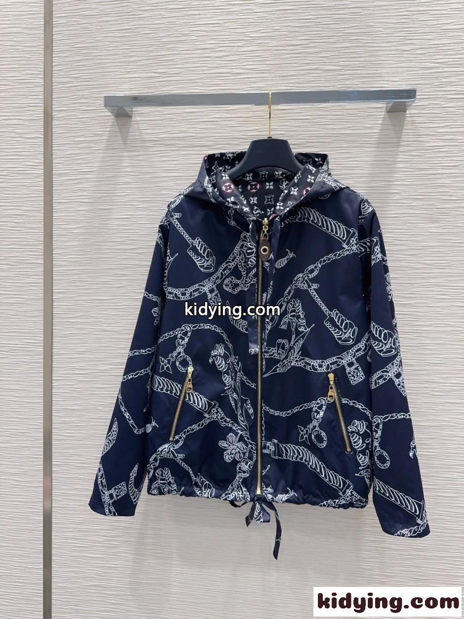 2WAYで楽しむ LV リバーシブルジャケット ルイ・ヴィトン ジャケット コピー-2