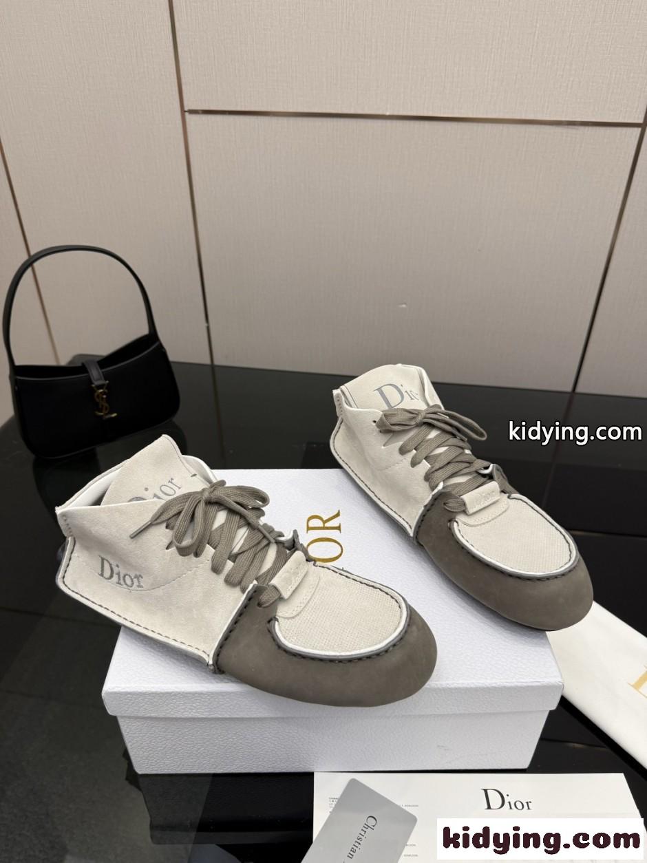 クリスチャン・ディオール Dior Roadie レースアップブーツ コピー スニーカー-2