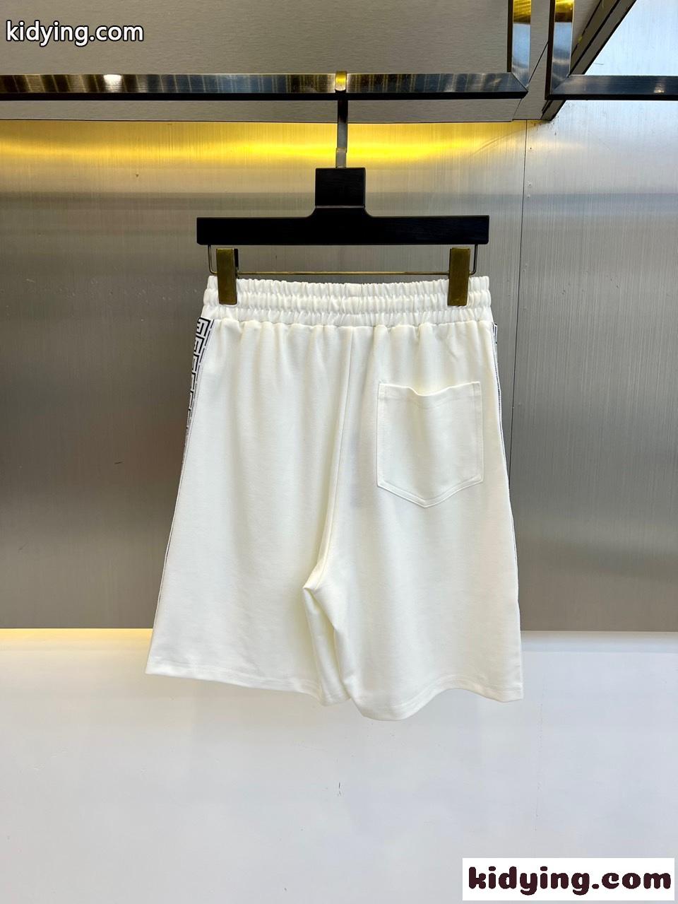 カジュアル ロゴ ショートパンツ ジバンシィ パンツ 偽物 ホワイト-1