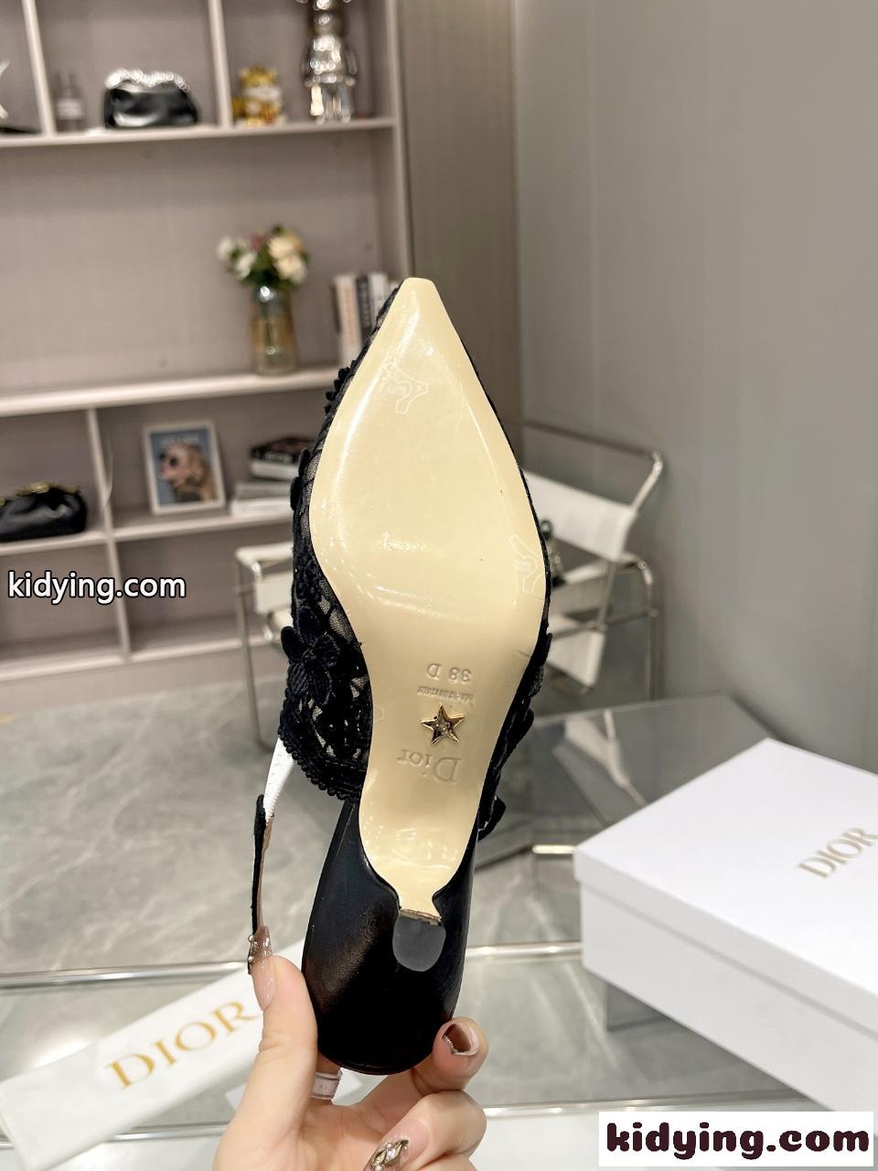 エレガント JAdior スリングバックパンプス クリスチャン・ディオール パンプス コピー 6.5cm-4