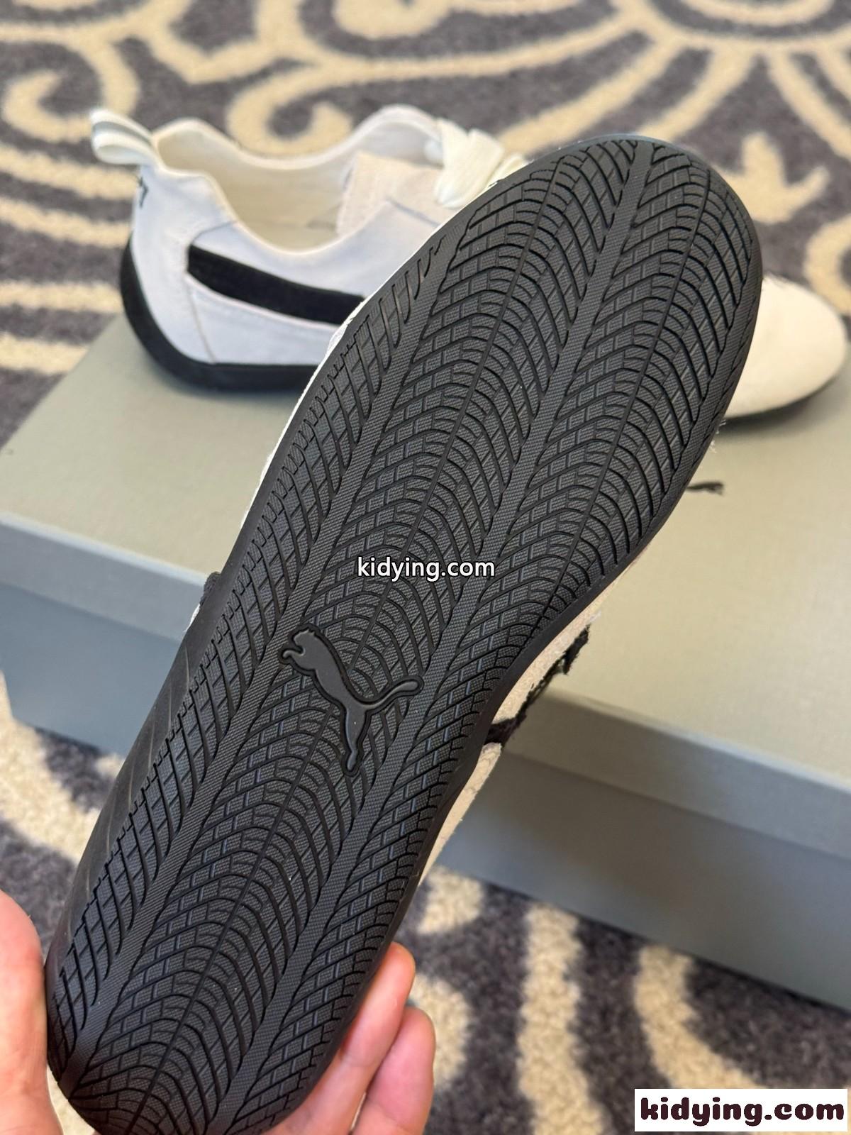BALENCIAGA × PUMA スエード スピードキャット スニーカー スーパーコピー ホワイト-4