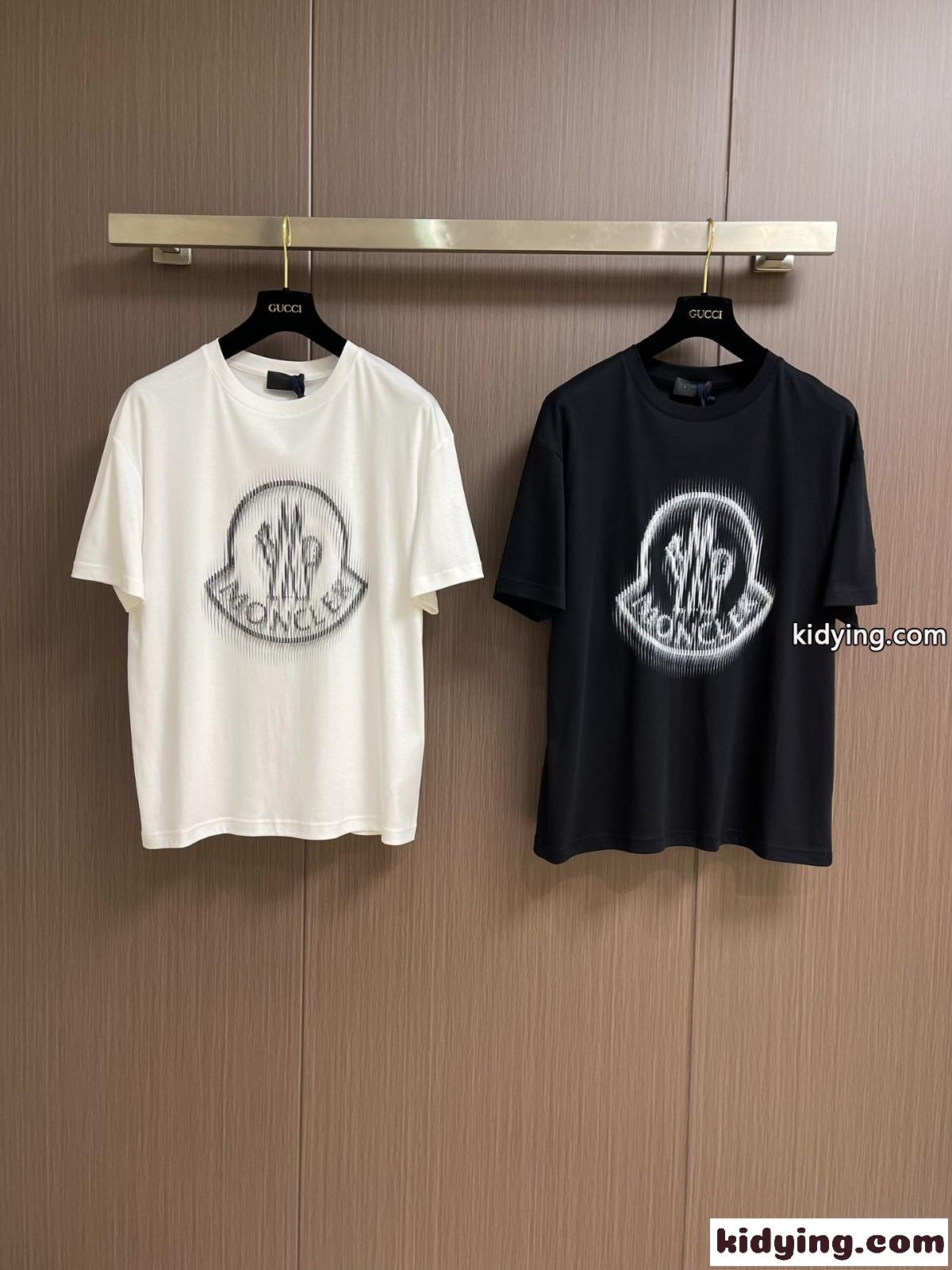 定番 コットンジャージー 半袖Tシャツ モンクレール Tシャツ スーパーコピー-0