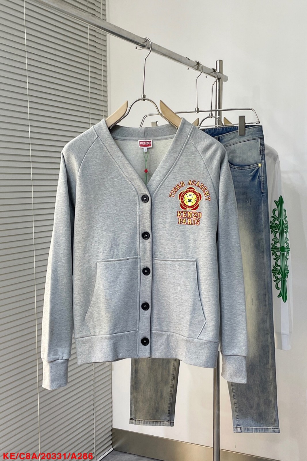 KENZO TIGER ACADEMY カーディガン ケンゾー パーカー コピー メンズ-2