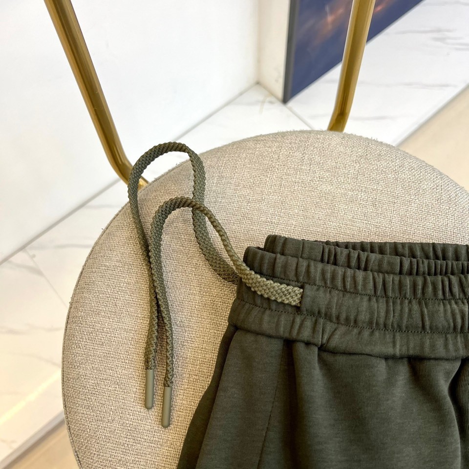 カジュアル 合わせやすい ショートパンツ バレンシアガ パンツ 偽物 グリーン-0