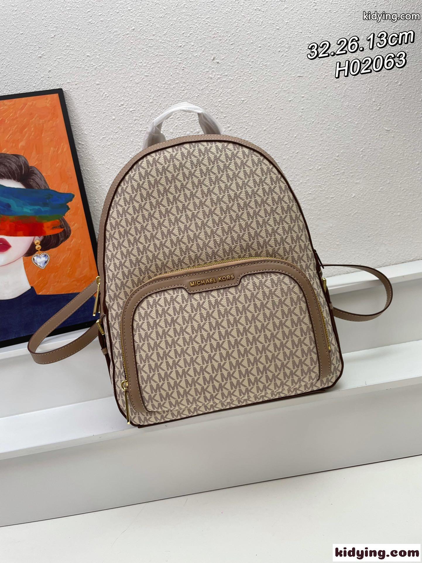 定番 人気 マイケルコース バッグ コピー MK ジップポケット レディース リュックサック-0