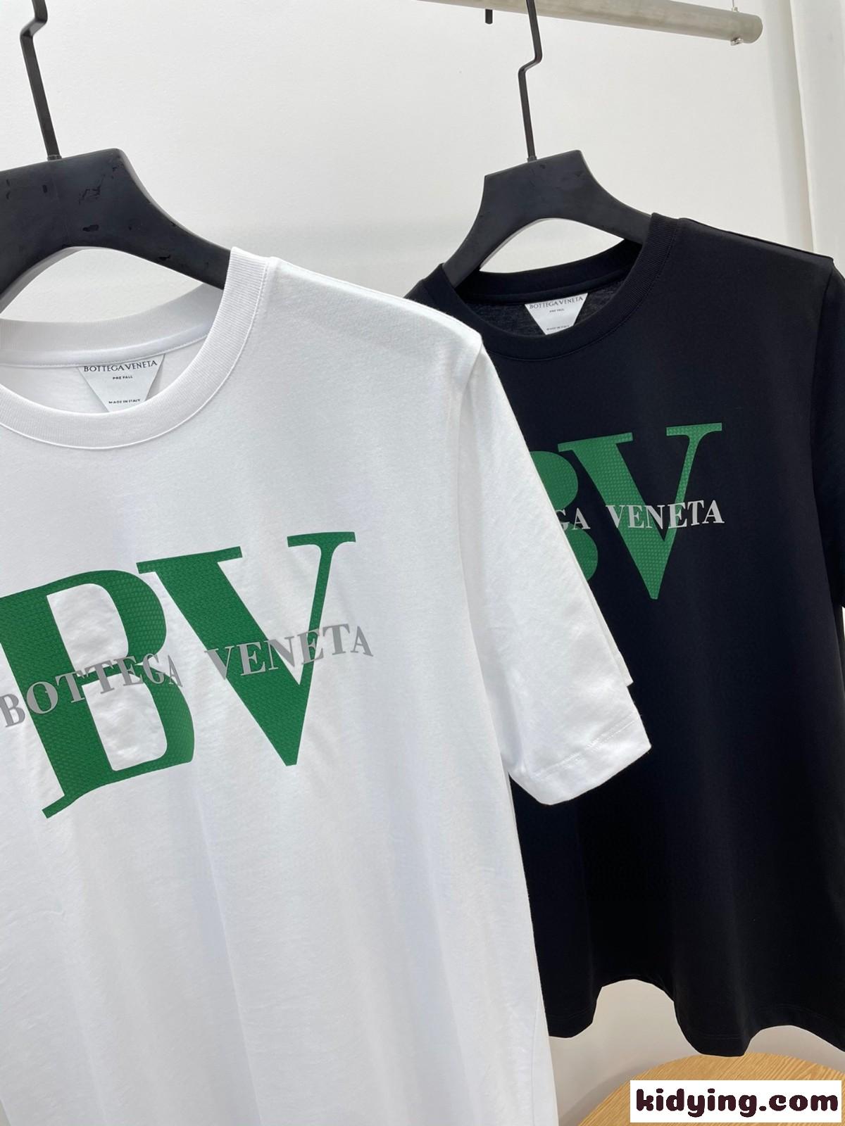 ユニセックス ゆったり クルーネック 定番 人気 ボッテガヴェネタ tシャツ コピー カジュアル おしゃれ トップス-0