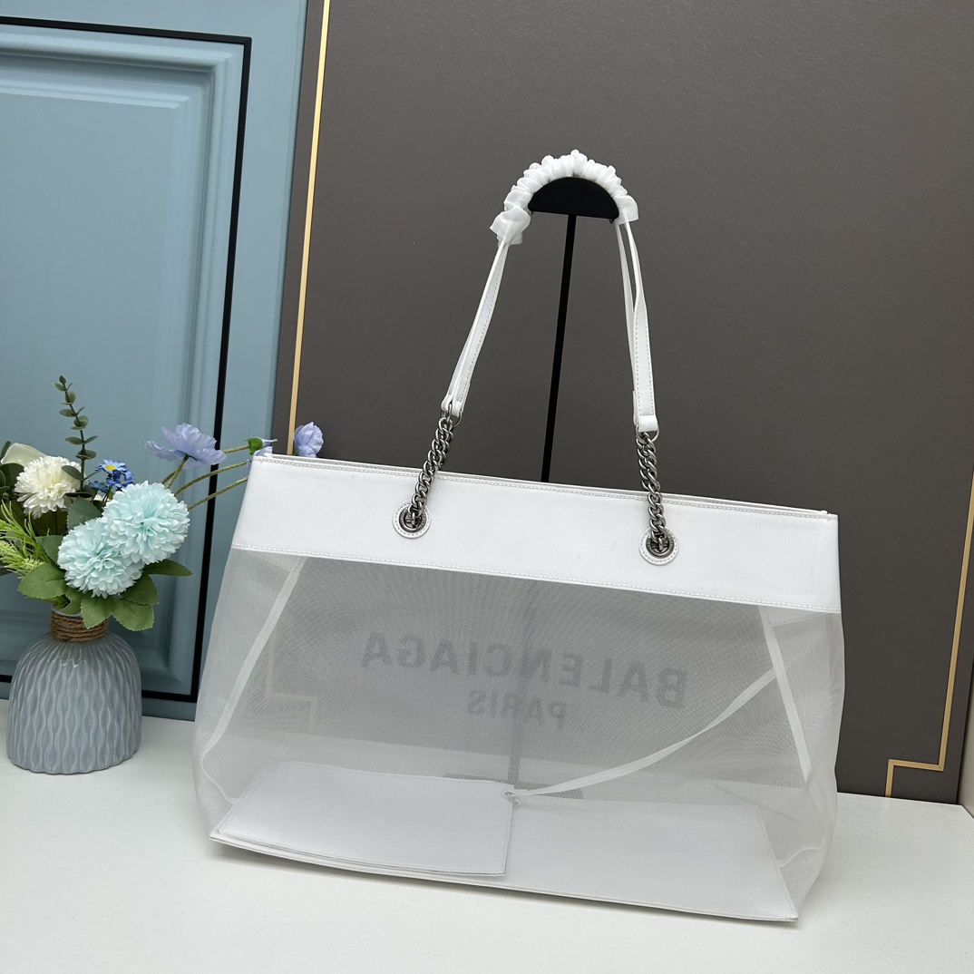 DUTY FREE ラージトートバッグ バレンシアガ バッグ コピー ホワイト-2