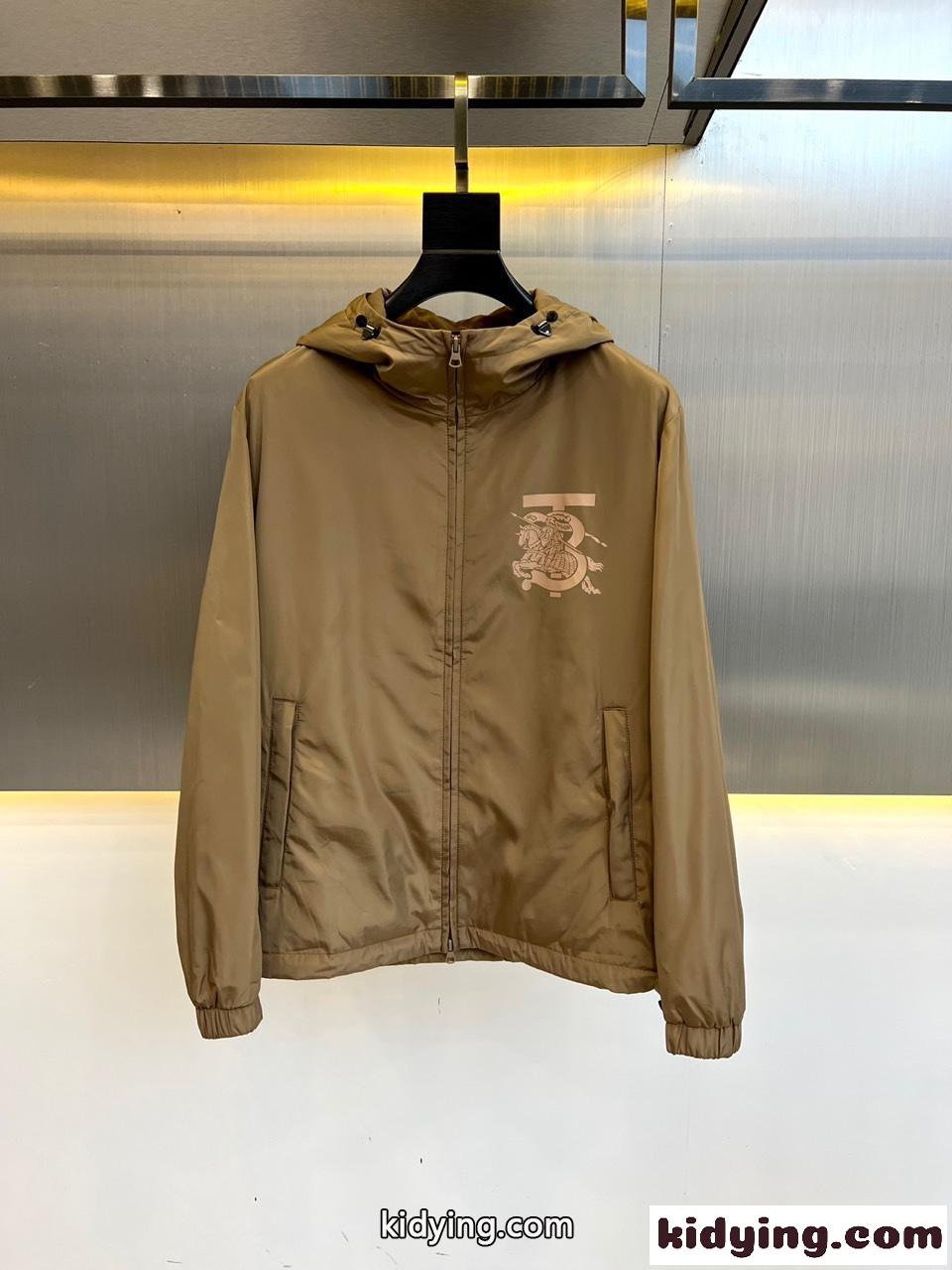 軽量 カジュアル メンズ EKD フード付き ジャケット バーバリー ジャケット コピー-1