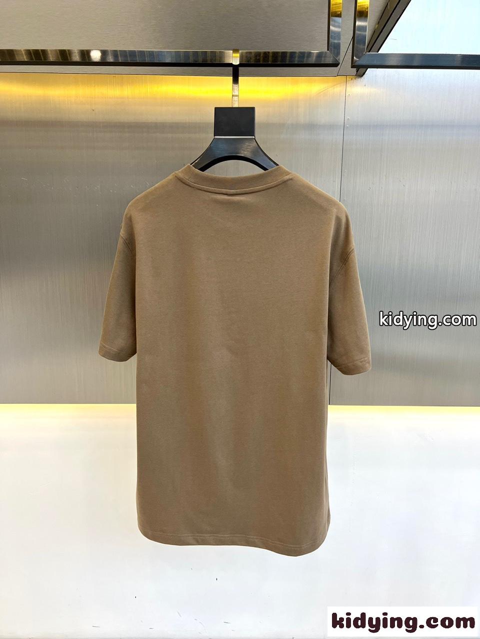 カジュアル バーバリー Tシャツ コピー クルーネック 半袖Tシャツ-3