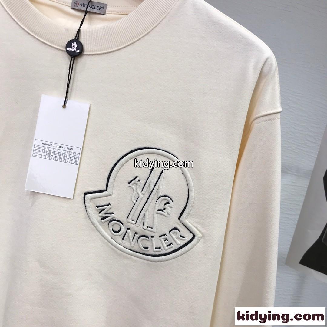 シンプル モンクレール Tシャツ コピー おしゃれ クルーネック スウェットシャツ-4