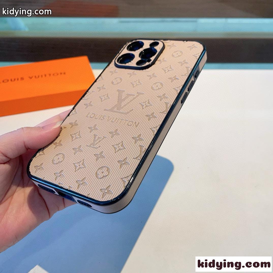 お洒落 スマホケース ルイ・ヴィトン アイフォンケース 偽物 iPhone16ケース ベージュ-2