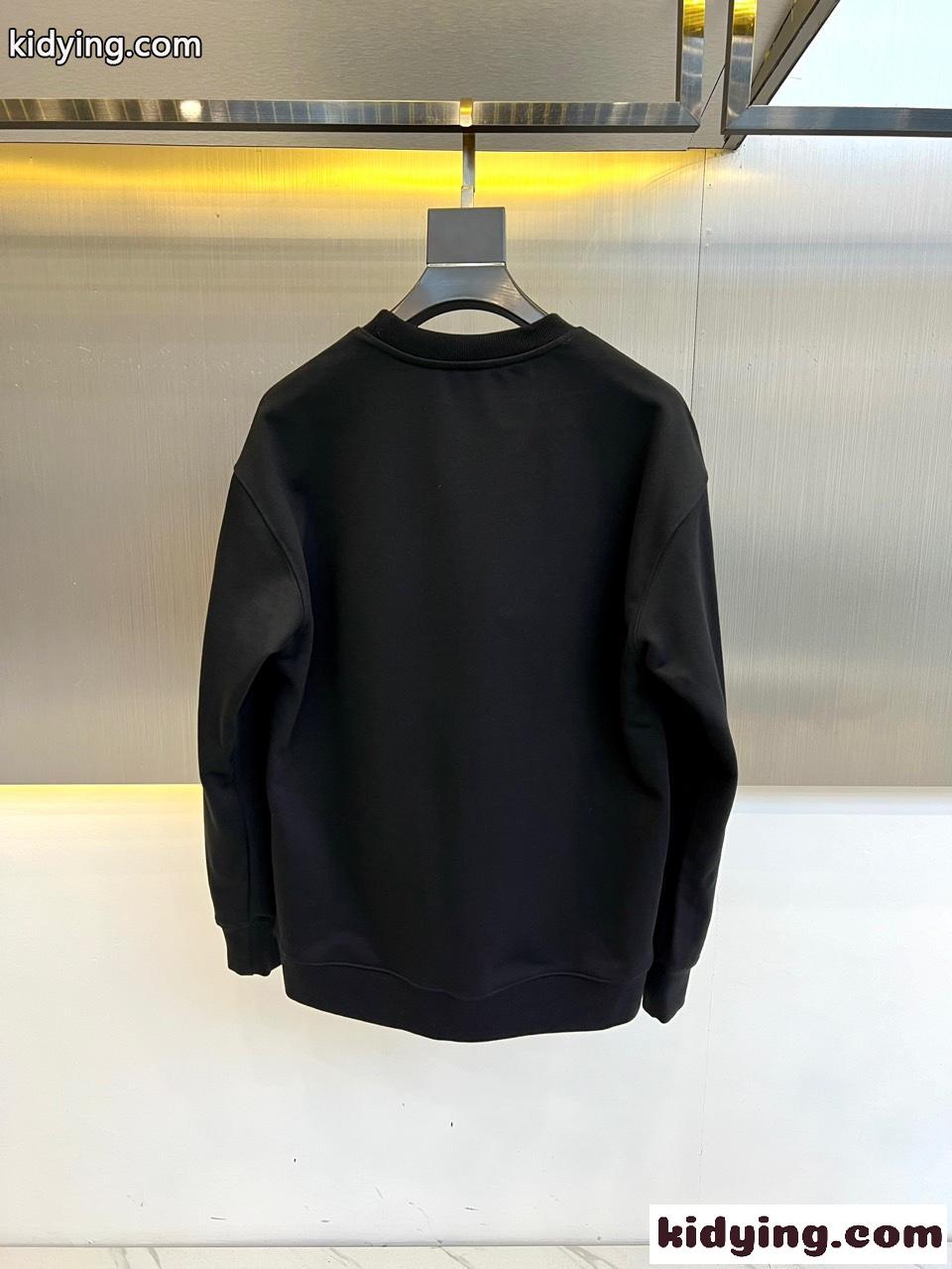 プリント コットン スウェットシャツ グッチ Tシャツ コピー ユニセックス ブラック-4