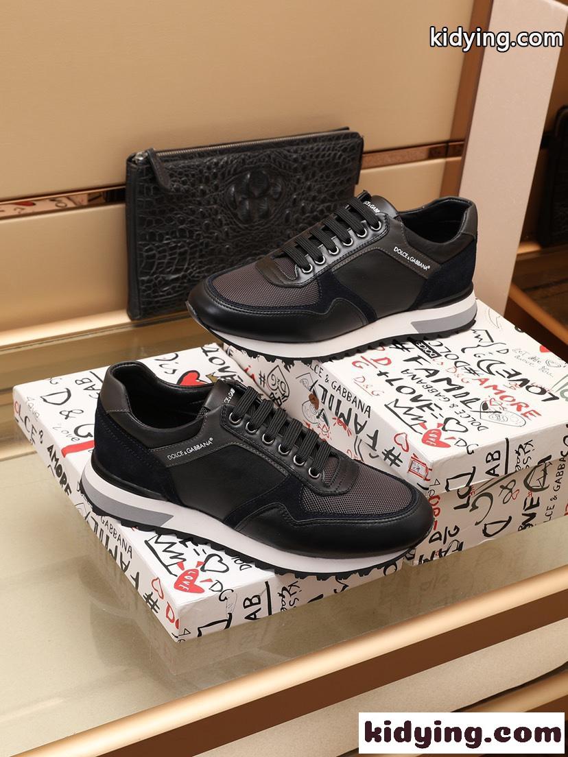 ドルチェ&ガッバーナ スニーカー メンズ コピー シンプル コンフォート オシャレ カジュアルジューズ レースアップ 靴-2