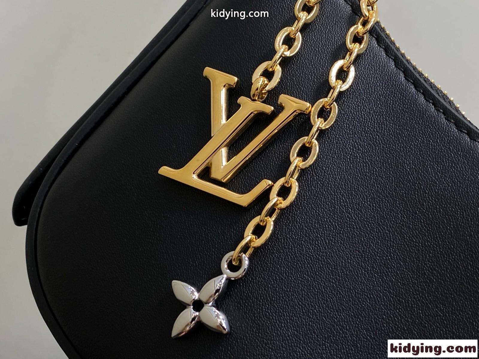 M25525 ポシェット LV ブルーム ショルダーバッグ ルイ・ヴィトン スーパーコピー ブラック-4
