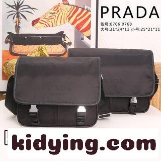 プラダバッグメンズ 新型プラダPRADA コーナー同期メンズショルダーバッグオリジナル品質ビジネススタイル 手触り絶対牛 コピー-1