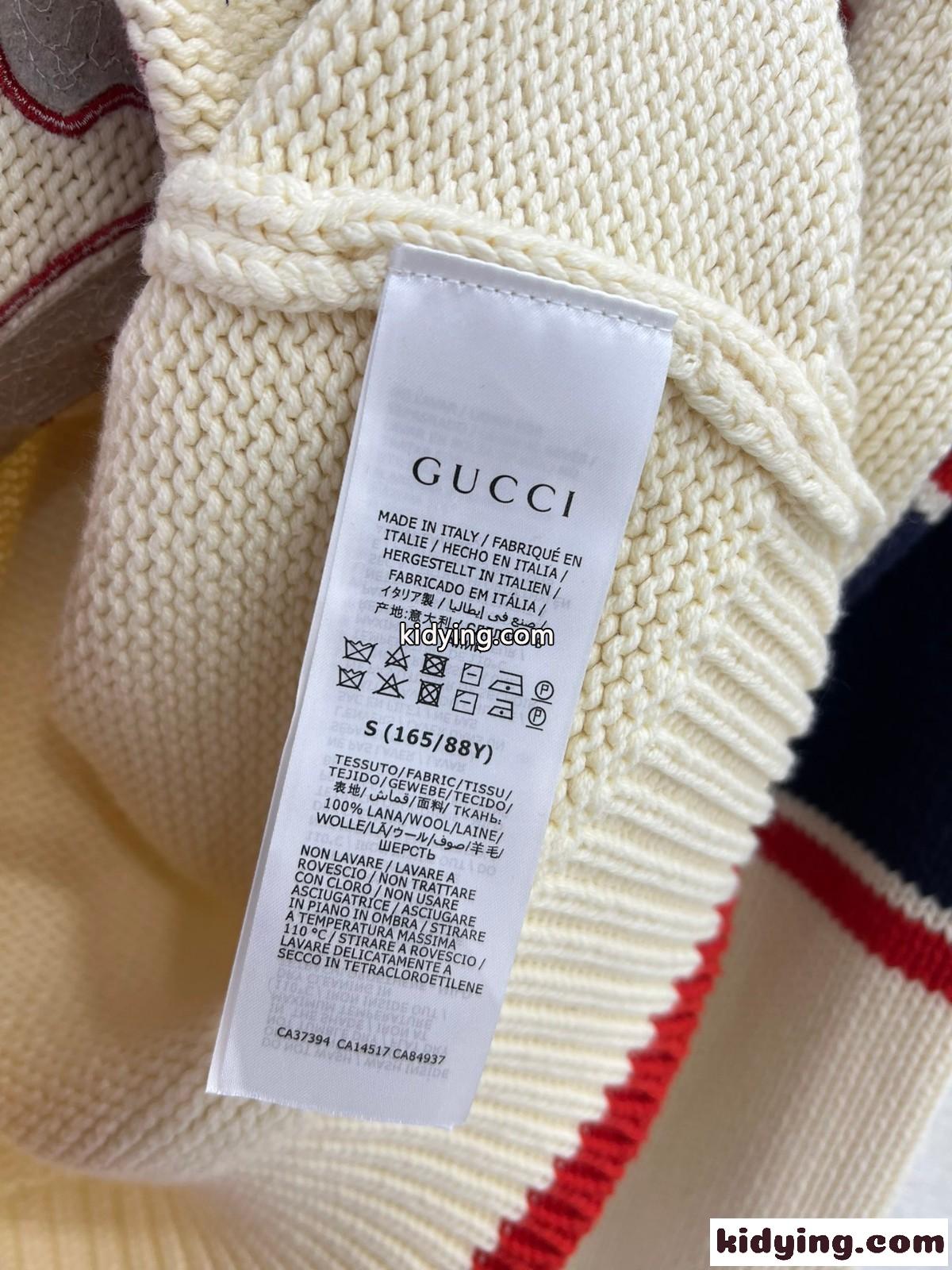 カジュアル お洒落 ロゴ入り グッチ セーター 偽物 合わせやすい-3