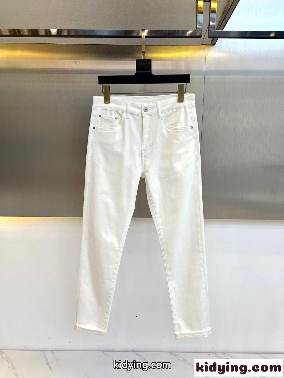 アルマーニ ジーンズ コピー メンズ カジュアル 合わせやすい デニムパンツ-2