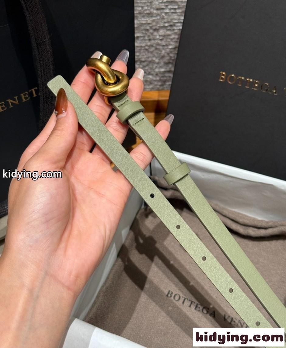 人気 洗練された ボッテガ・ヴェネタ ノット ベルト スーパーコピー グリーン-1