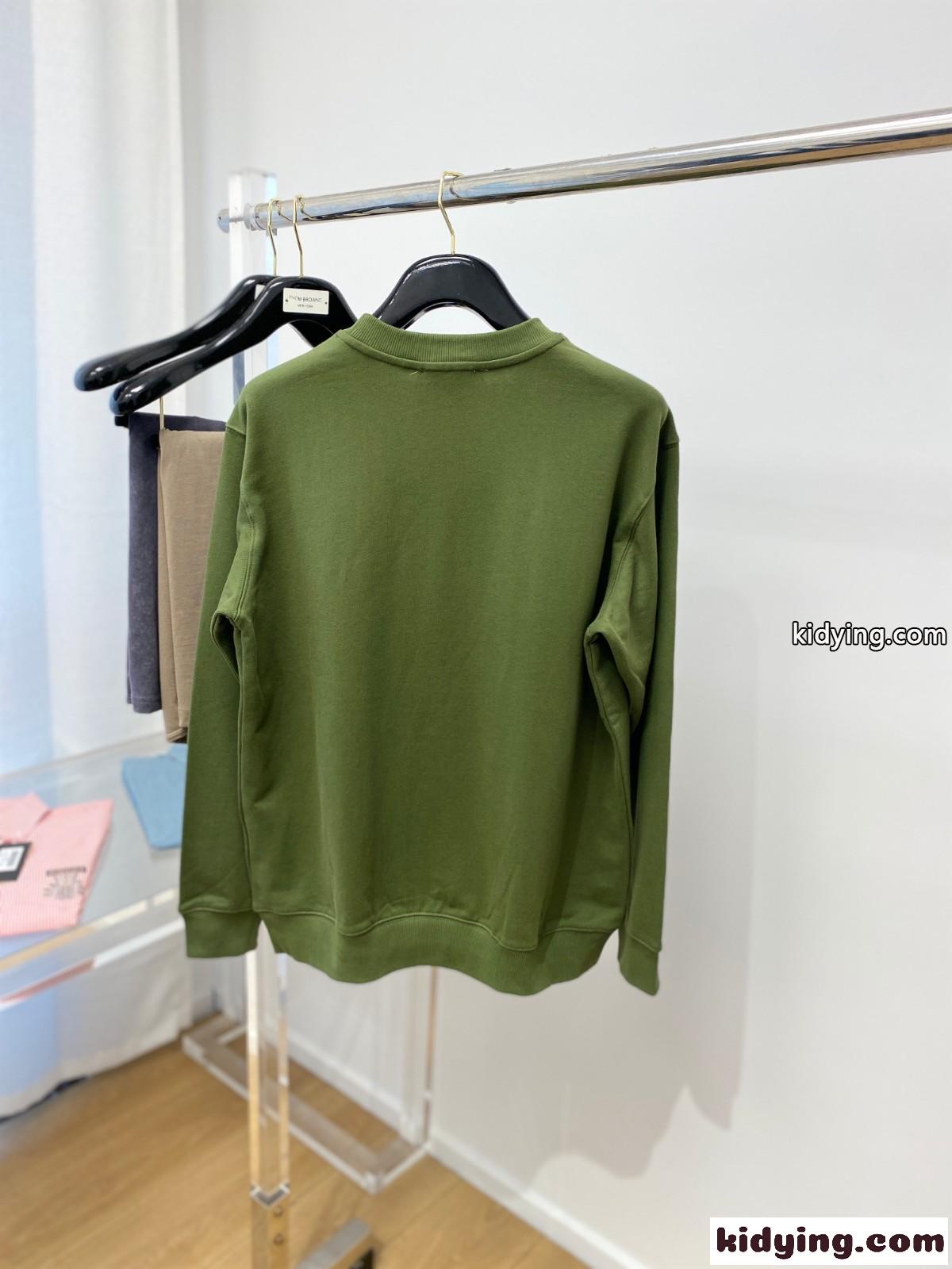 BOKE FLOWER エンブロイダリー クラシック スウェット ケンゾー Tシャツ コピー グリーン-4