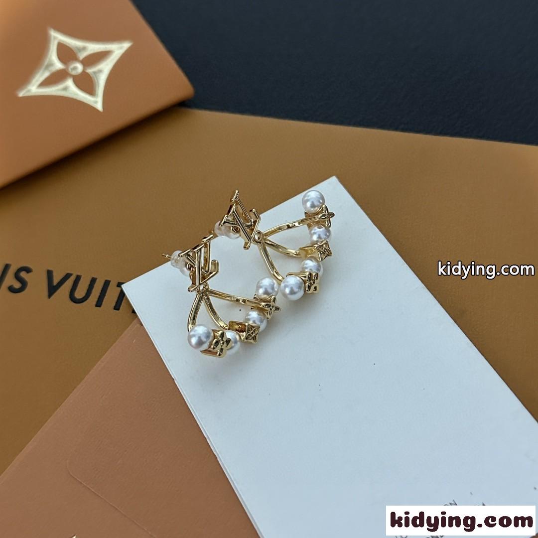 ピアス・LV フローラグラム ルイヴィトン ピアス 偽物 イヤリング-3