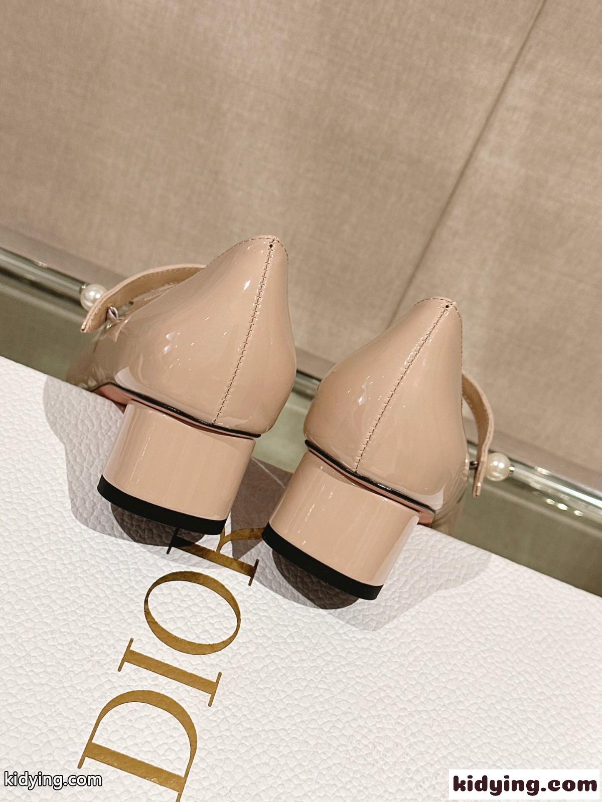 クリスチャン・ディオール シューズ コピー JOLIE DIOR パンプス 3.5cm ベージュ-3