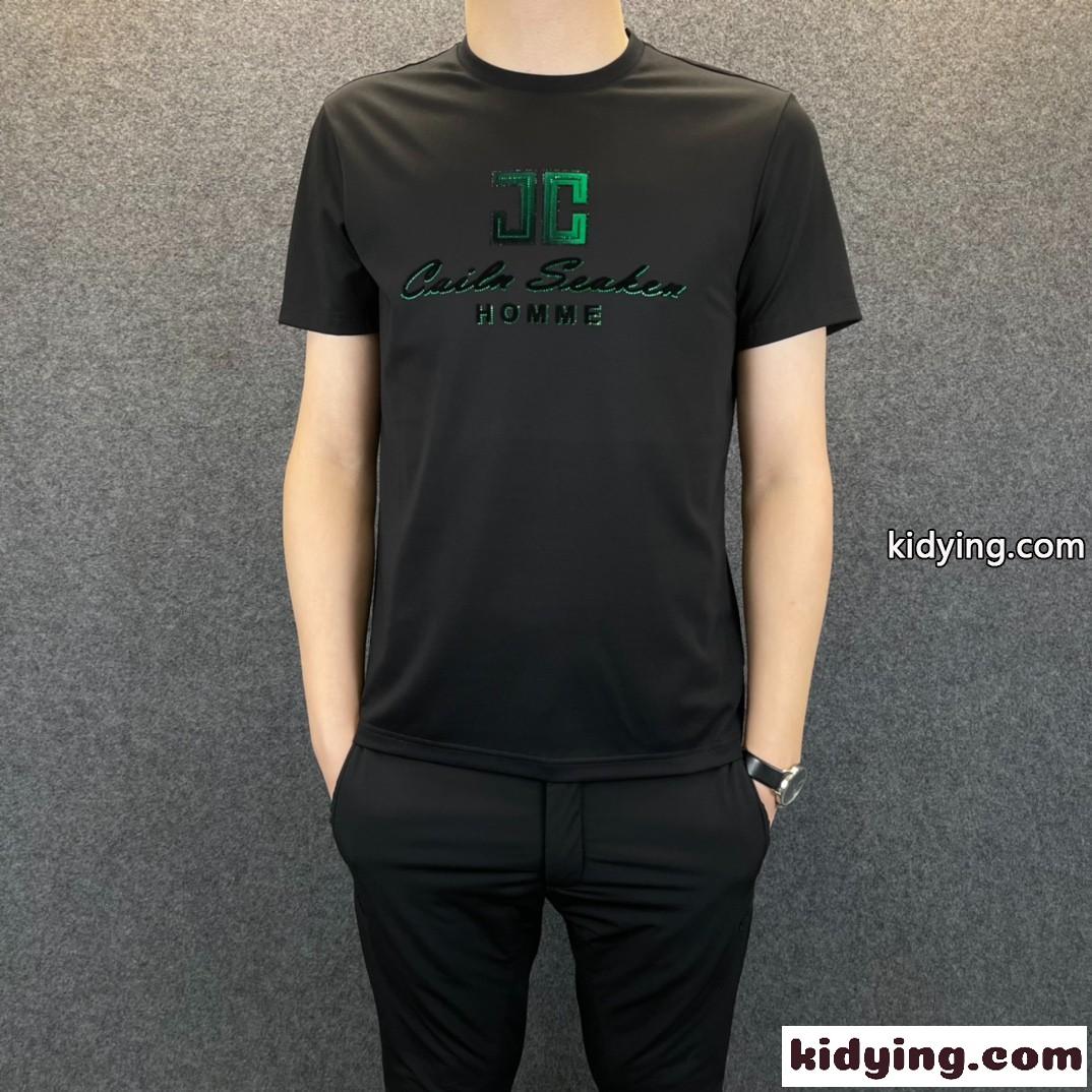 シンプル カジュアル クールネック 着心地いい ジバンシィ Tシャツ コピー メンズ 春夏 定番 半袖 トップス-2
