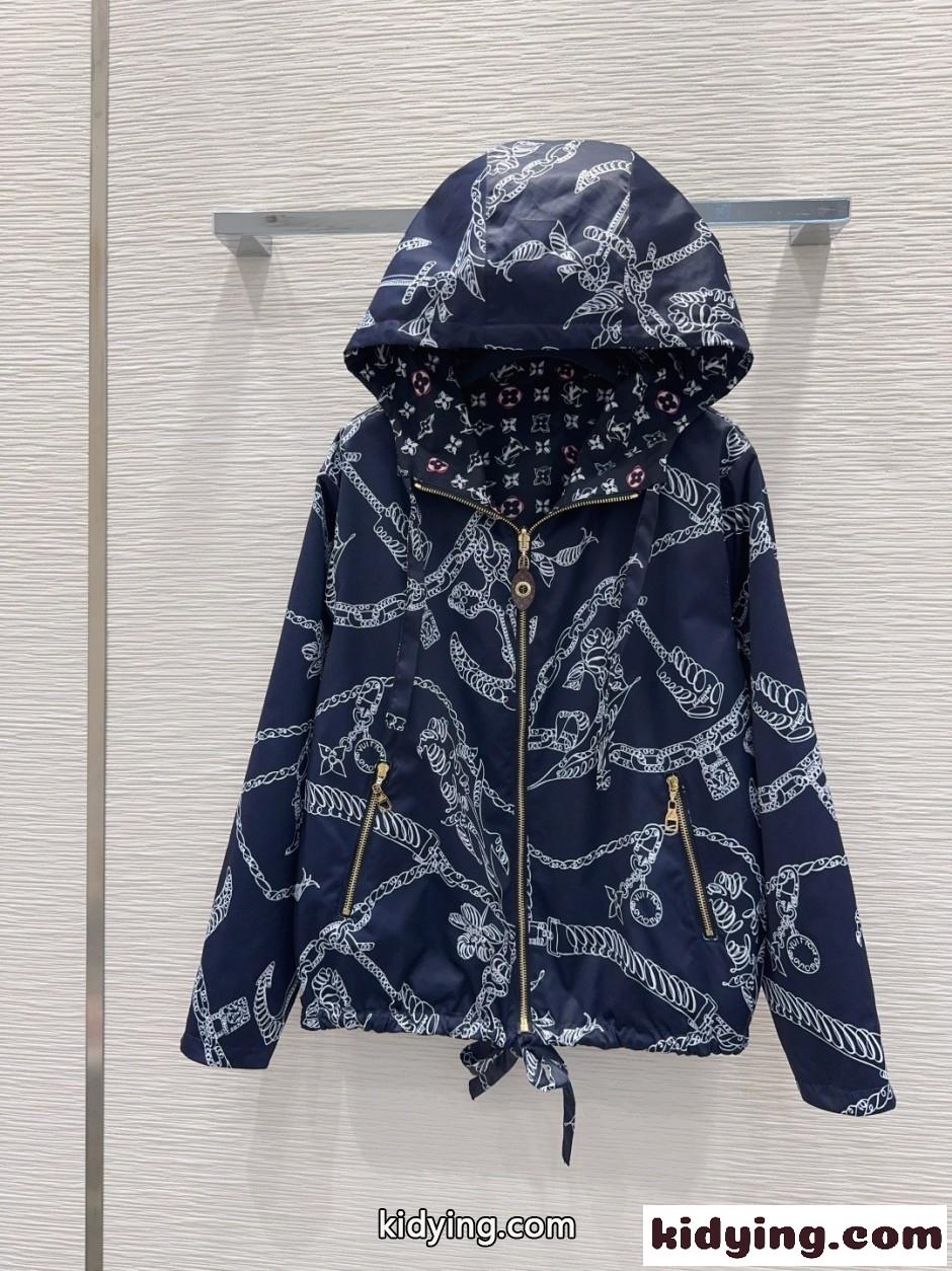 2WAYで楽しむ LV リバーシブルジャケット ルイ・ヴィトン ジャケット コピー-1