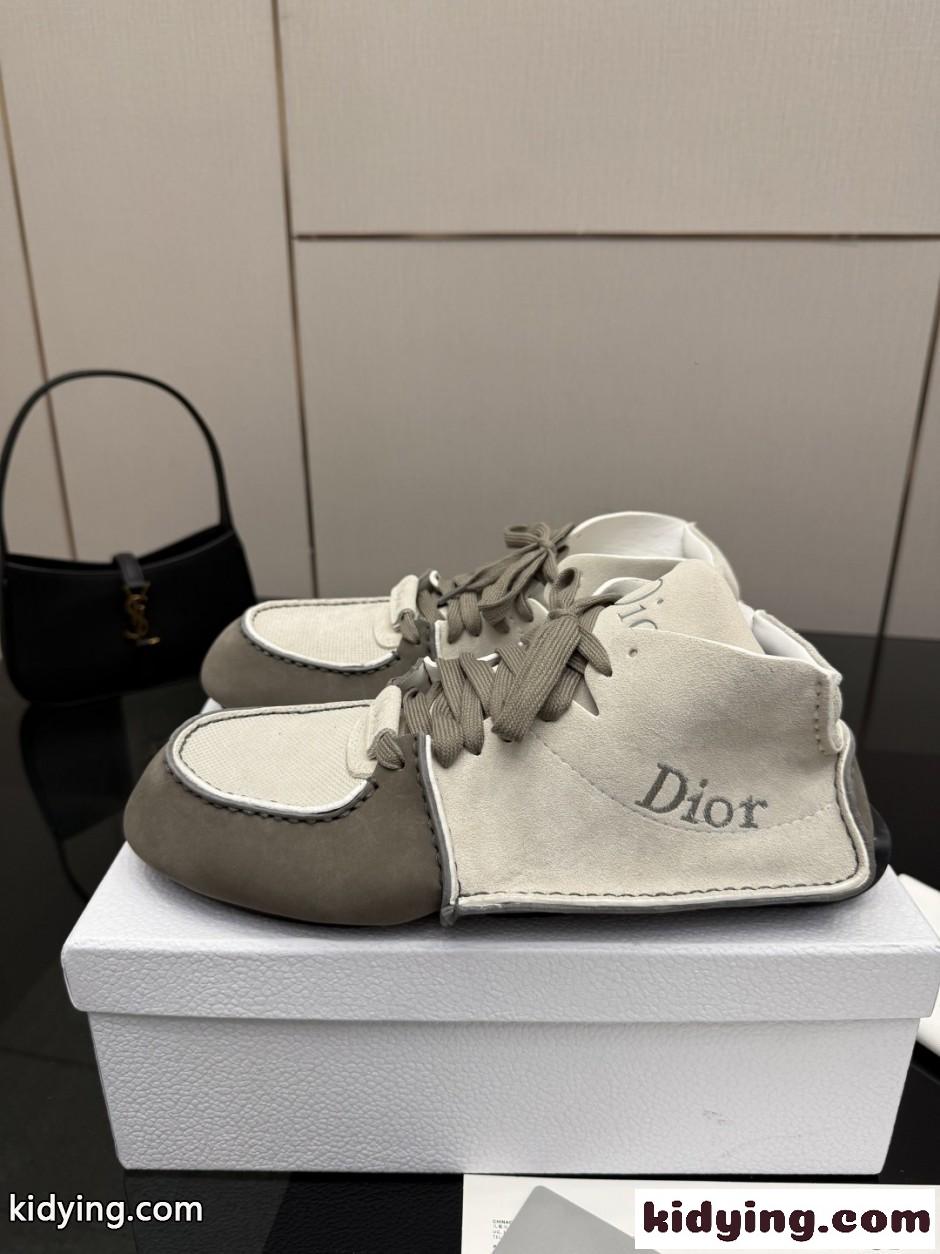 クリスチャン・ディオール Dior Roadie レースアップブーツ コピー スニーカー-0