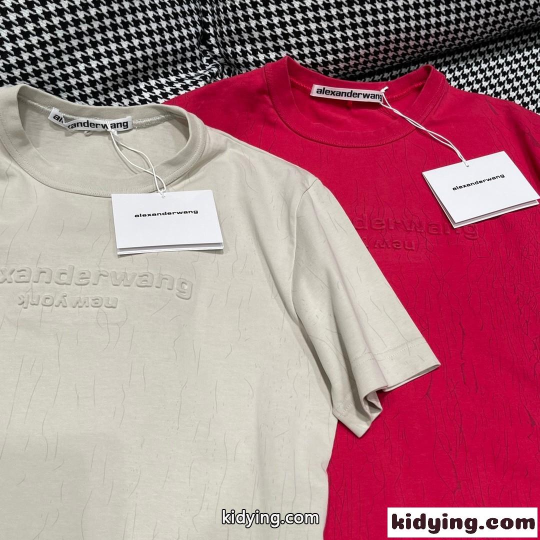 パフロゴ ショートスリーブ tシャツ アレキサンダーワング Tシャツ コピー ユニセックス-3