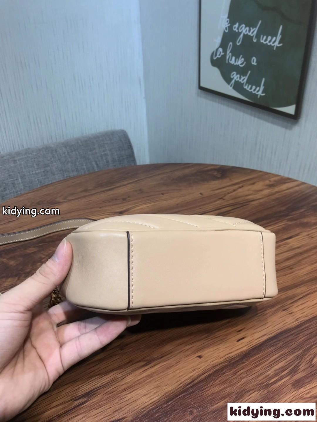 トリー バーチ バッグ コピー 人気 ラムスキン カメラバッグ コンパクト レディース キルティング 斜め掛け ショルダーバッグ-3