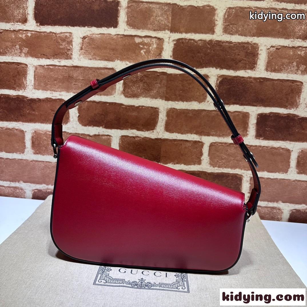 新作~グッチ ホースビット 1955 スモール ショルダーバッグ スーパーコピー レッド-1