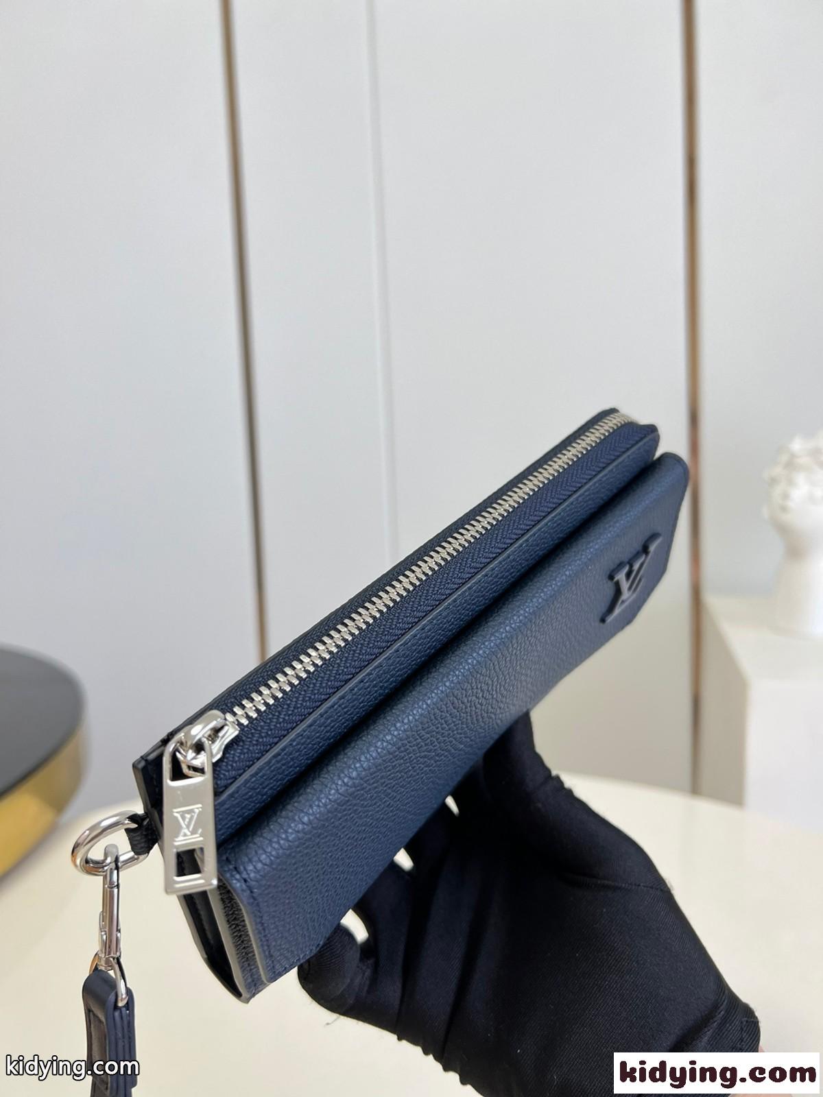 M69831 ジッピー・ウォレット 長財布 ルイヴィトン 財布 コピー ブルー-4